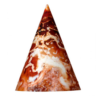 Diepe herfst in steen gebeiteld feesthoedjes