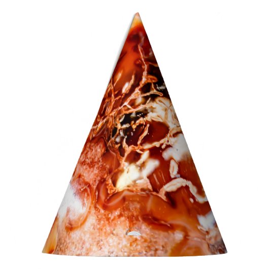 Diepe herfst in steen gebeiteld feesthoedjes (Links)