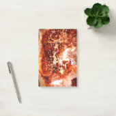 Diepe herfst in steen gebeiteld post-it® notes (Kantoor)