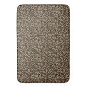 Diepe hout camouflage badmat (Voorkant Verticaal)