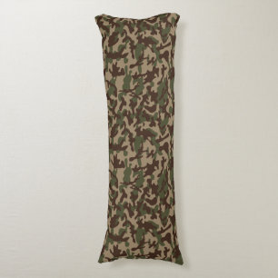 Diepe hout camouflage  lichaamskussen