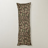 Diepe hout camouflage lichaamskussen (Achterkant (Verticaal))