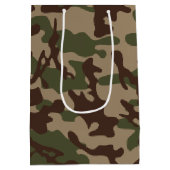 Diepe hout camouflage medium cadeauzakje (Achterkant)
