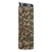 Diepe hout camouflage thermosbeker (Geroteerd rechts)