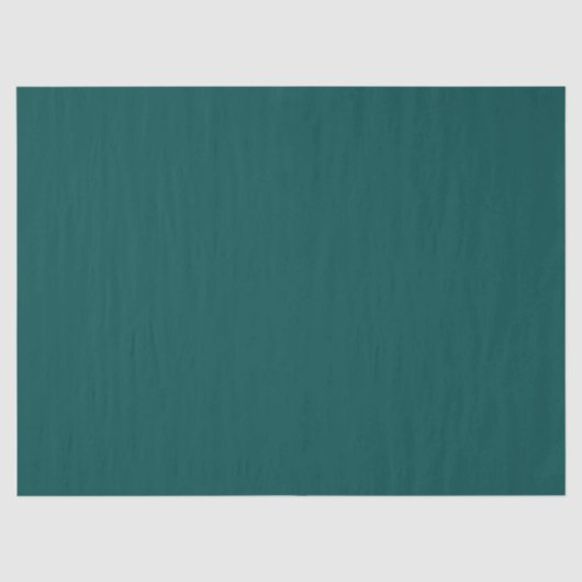 Diepe Jungle Groene Effen Kleur Tissuepapier (Voorkant)