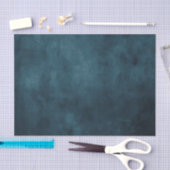 Diepe kwikblauwe  textuur, blauwgroen, verstrooid tissuepapier (Craft)