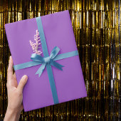 Diepe Lila, vaste kleuren Cadeaupapier
