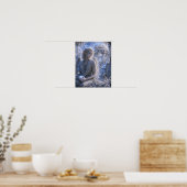Diepe Melancholie / Engel / Vergeten Paradijs Poster (Keuken)