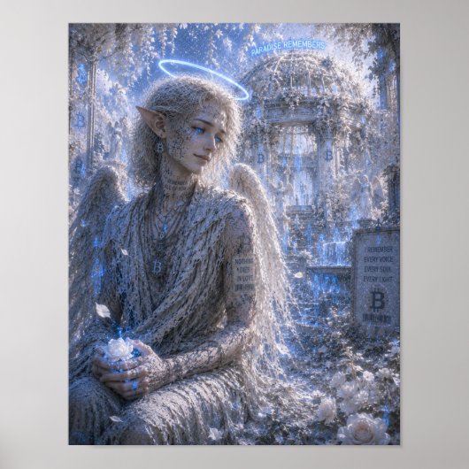 Diepe Melancholie / Engel / Vergeten Paradijs Poster (Voorkant)
