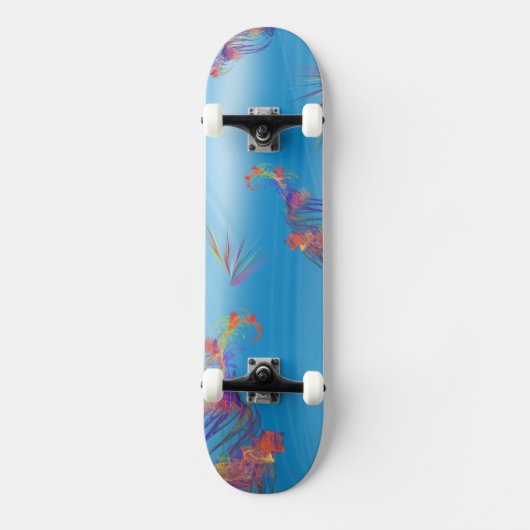 Diepe oceaan - koel en mooi ontwerp - skateboard (Voorkant)