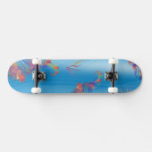 Diepe oceaan - koel en mooi ontwerp - skateboard (Horizontaal)