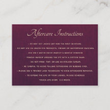 Diepe Paarse AfterCare for Lash Extensions