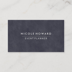 Diepe Paarse blauwe textuur Visitekaartje