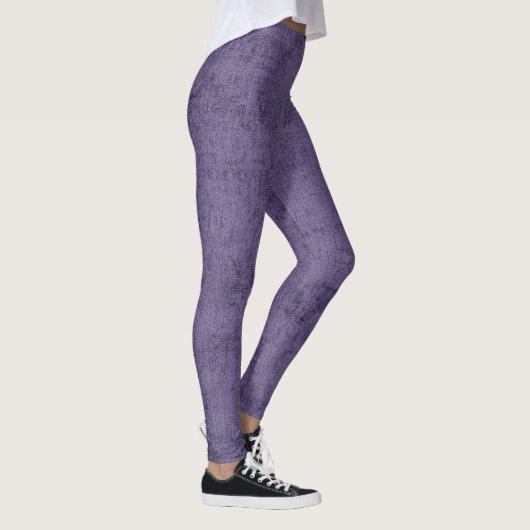 Diepe Paarse Leggings voor vrouwen (Rechts)