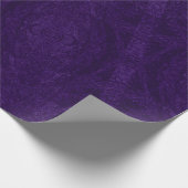 Diepe Paarse lijnmatte ompakken papier 30 x 6 (Hoek)