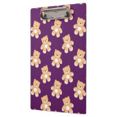 Diepe Paarse teddybeer, Beren Klembord (Links)