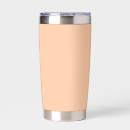 Diepe Perzikkleur Geïsoleerde Drinkbeker