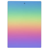 Diepe regenbooggradiënt klembord (Achterkant)