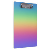 Diepe regenbooggradiënt klembord (Rechts)