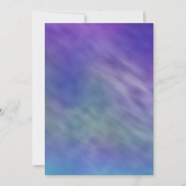 Diepe regenboogkleurige lucht achtergrond (Voorkant)