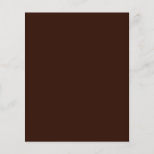 Diepe Rich Brown-kleurenachtergrond Flyer
