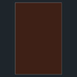 Diepe Rich Brown-kleurenachtergrond Flyer<br><div class="desc">Dit aangepaste stijlvolle product met een rijke diepgekleurde chocoladebruine achtergrond voor uzelf of als geschenk om altijd een indruk te maken. Klik op de knop "Aanpassen!" om gereedschappen weer te geven om dit product aan te passen als u een teksteditor en een afbeelding-lader wilt gebruiken. Introductie</div>