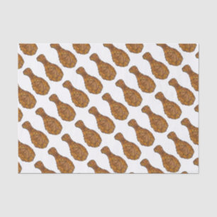 Diepe rode kip Drumstick Soulfood Foodie Tissuepapier