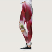 Diepe rode tulp leggings (Links)
