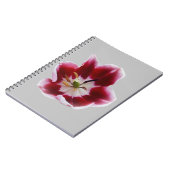 Diepe rode tulp notitieboek (Linkerzijde)