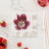 Diepe rode tulp servet (Insitu)