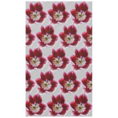 Diepe rode tulp tafelkleed (Voorkant)