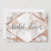 Diepe Roos Gold/kopermarmer Kaart (Voorkant)