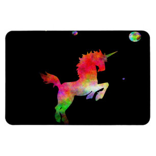 Diepe ruimte multi-hued Unicorn Magneet