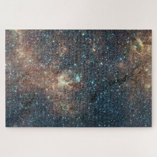 Diepe ruimte-Uitzicht van een Star-cluster Legpuzzel (Horizontaal)