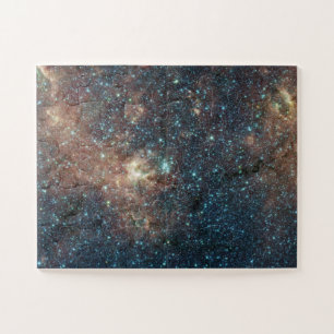 Diepe ruimte-Uitzicht van een Star-cluster Legpuzzel
