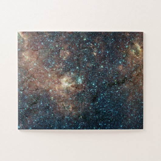 Diepe ruimte-Uitzicht van een Star-cluster Legpuzzel (Horizontaal)