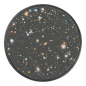 Diepe ruimtesterren en sterrenstelsels hockey puck (Voorkant)