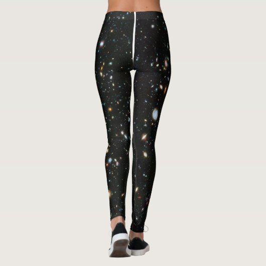 Diepe ruimtesterren en sterrenstelsels leggings (Achterkant)