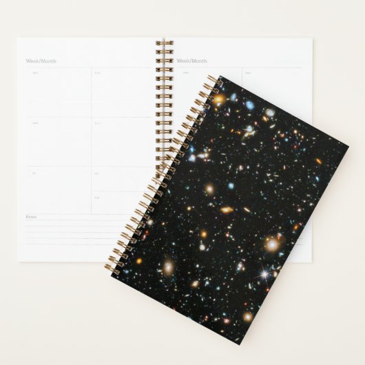 Diepe ruimtesterren en sterrenstelsels planner (Display)