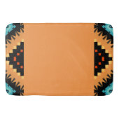 Diepe saffraan vet patroon 2 badmat (Voorkant)