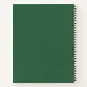 Diepe slaap- handgemaakte kunst notitieboek (Achterkant)