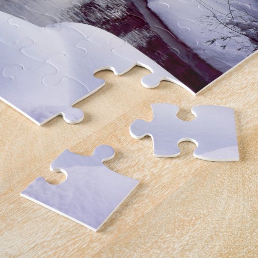 Diepe sneeuw in Middle Emerald Pools Legpuzzel (Zijkant)