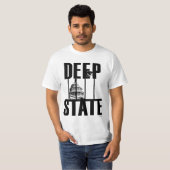 Diepe staats T-shirt (Voorkant volledig)