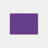 Diepe Violet Solid Color Post-it® Notes (Voorkant)