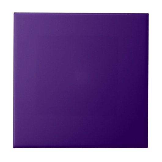 Diepe Violet Solid Color Tegeltje (Voorkant)
