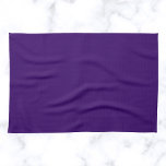Diepe Violet Solid Color Theedoek<br><div class="desc">Diepe Violet Solid Color</div>
