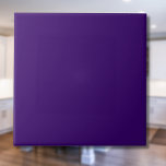Diepe Violet Stevige Kleur | Klassiek Elegant Tegeltje<br><div class="desc">Diepe Violet Stevige Kleur | Klassiek | Elegant | Trendy | Stijlvol | Cadeau</div>
