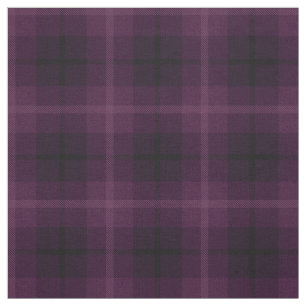 Diepe warme lavendel, pruimen, zwarte/roze stripe stof
