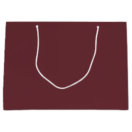 Diepe Wijn Rood Effen Kleur Groot Cadeauzakje