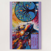 Diepe wortels, heldere kroon puzzel legpuzzel (Verticaal)